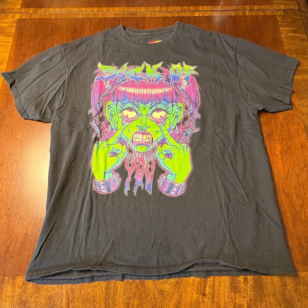 Teen Hearts Zombie Girl Horror Graphic T-Shirt XL